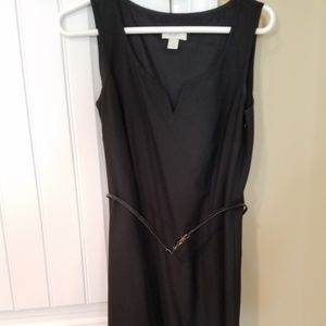 Black belted dress Size 6